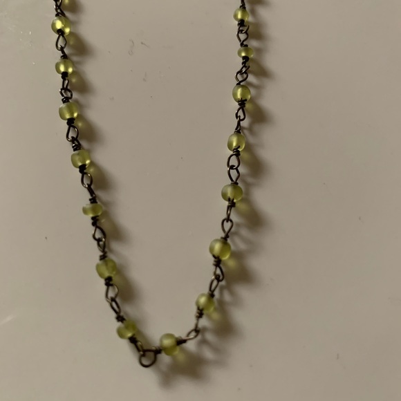 Chan Luu Mystic Matt black Bead Long Necklace